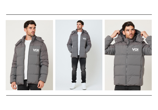 Best New Colour for Winter: The Downsbury Puffer Jacket Now in Grey