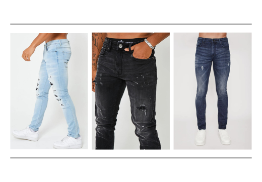 Tapered Fit vs. Skinny Fit Denim Jeans – Voi London