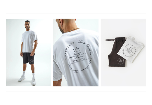 The Camberwell T-Shirt & Shorts Set from Voi London: Versatile Style and Comfort