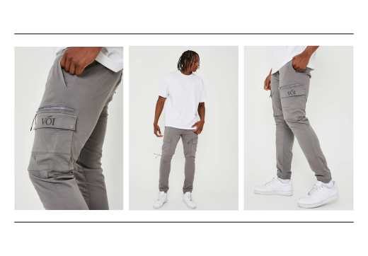 Introducing the Becklow Tapered Cargo Cotton Joggers