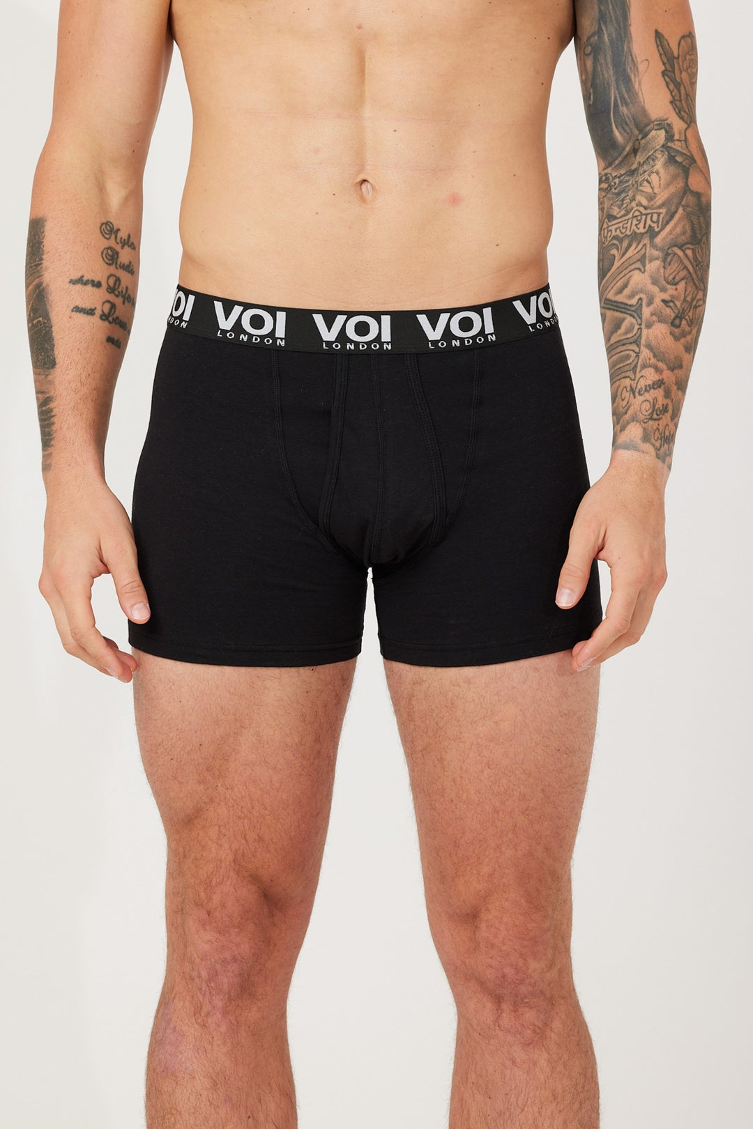 Hertford 3 Pack Boxers - Black