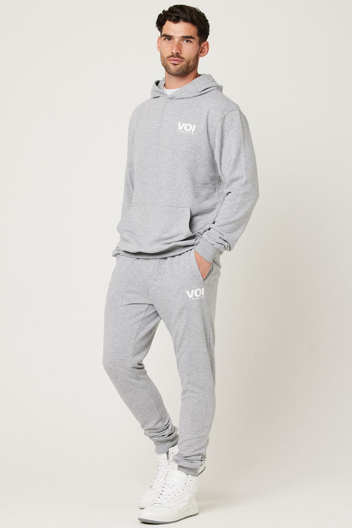 Eastbrook Fleece Tracksuit - Grey Marl