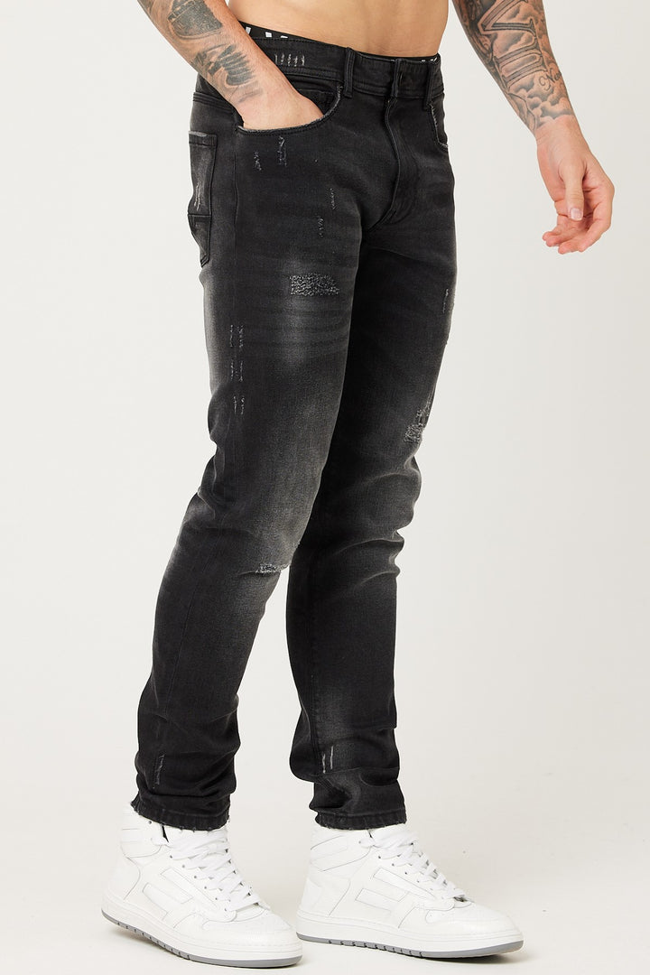 Stanmore Tapered Jean - Black