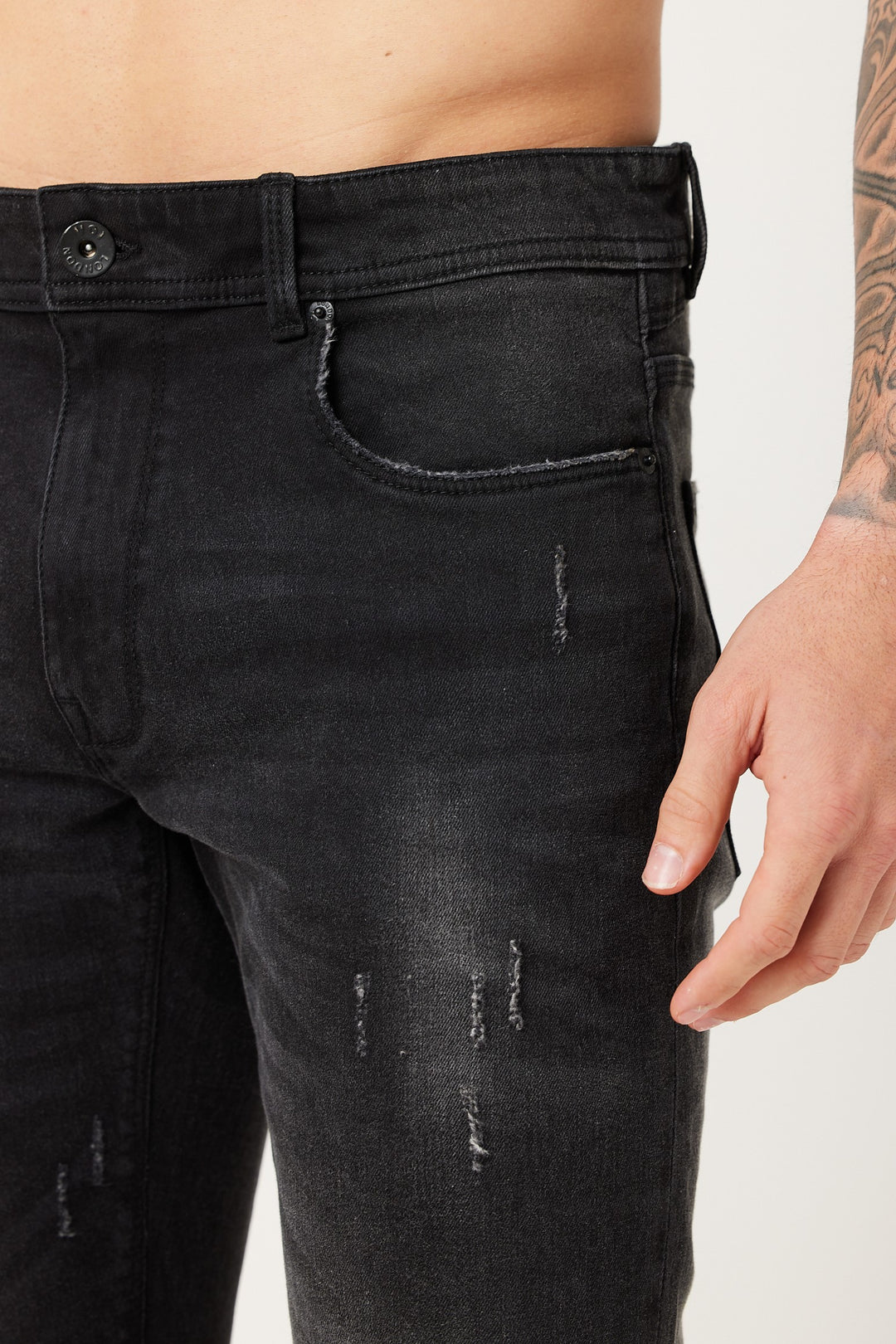 Stanmore Tapered Jean - Black