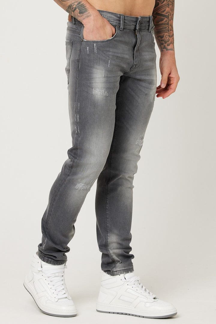 Stanmore Tapered Jean - Grey