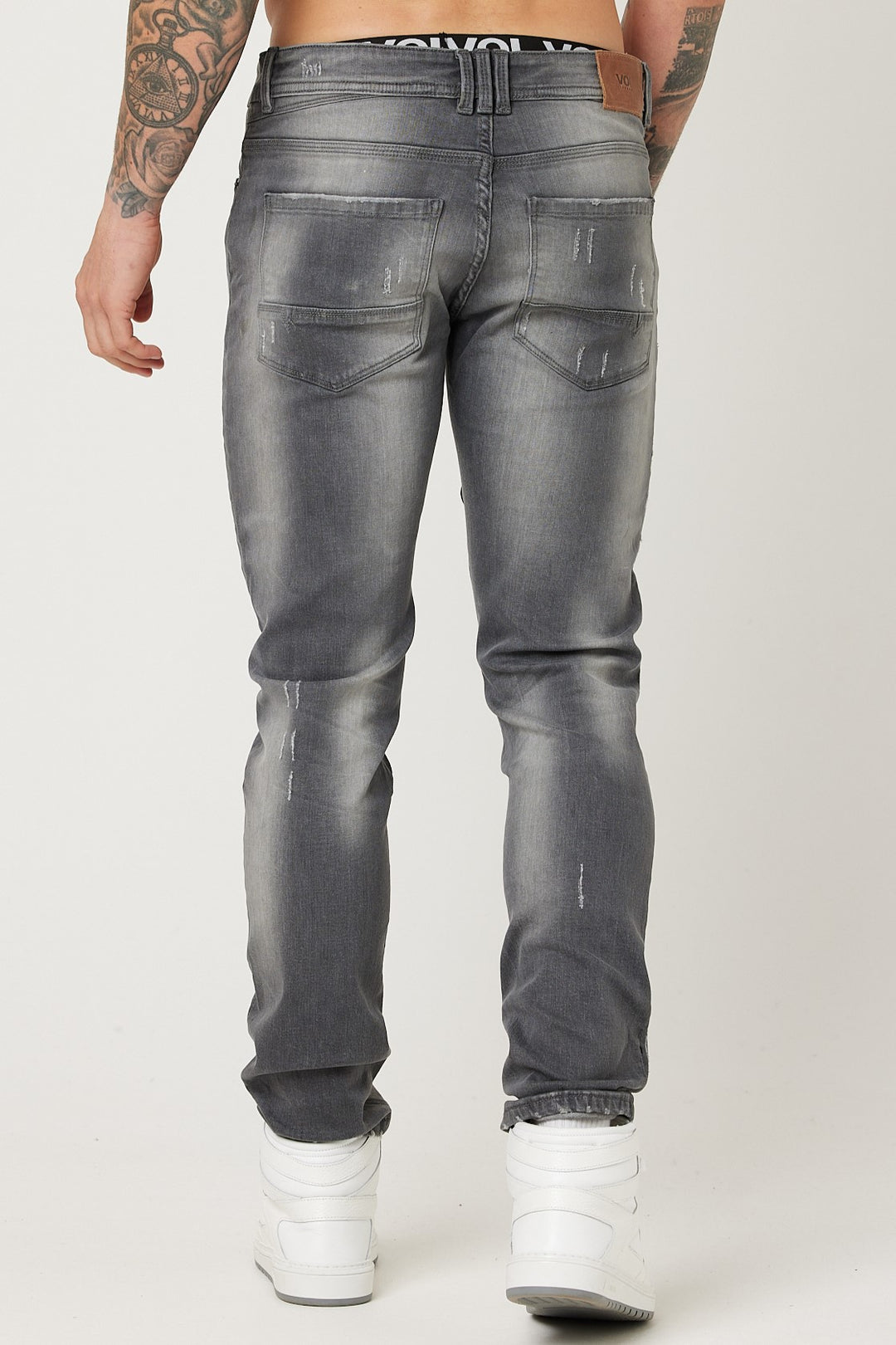 Stanmore Tapered Jean - Grey