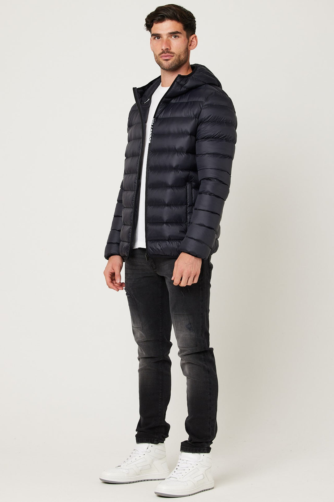 Holford Puffer Jacket - Black