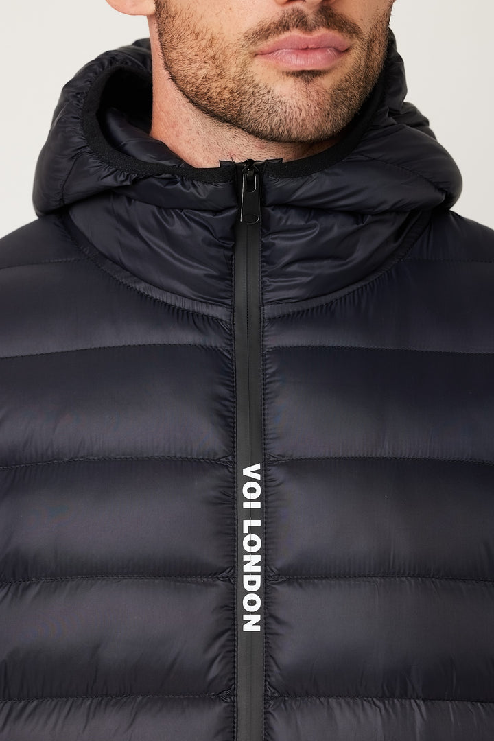 Holford Puffer Jacket - Black