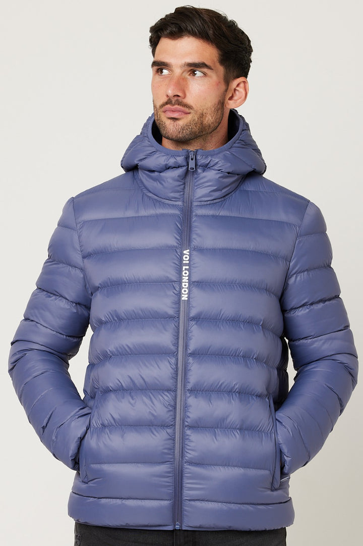 Holford Puffer Jacket - Blue