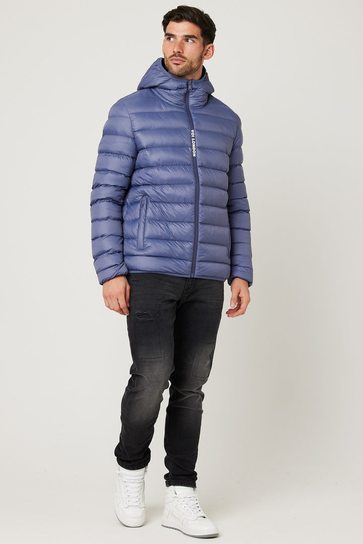 Holford Puffer Jacket - Blue