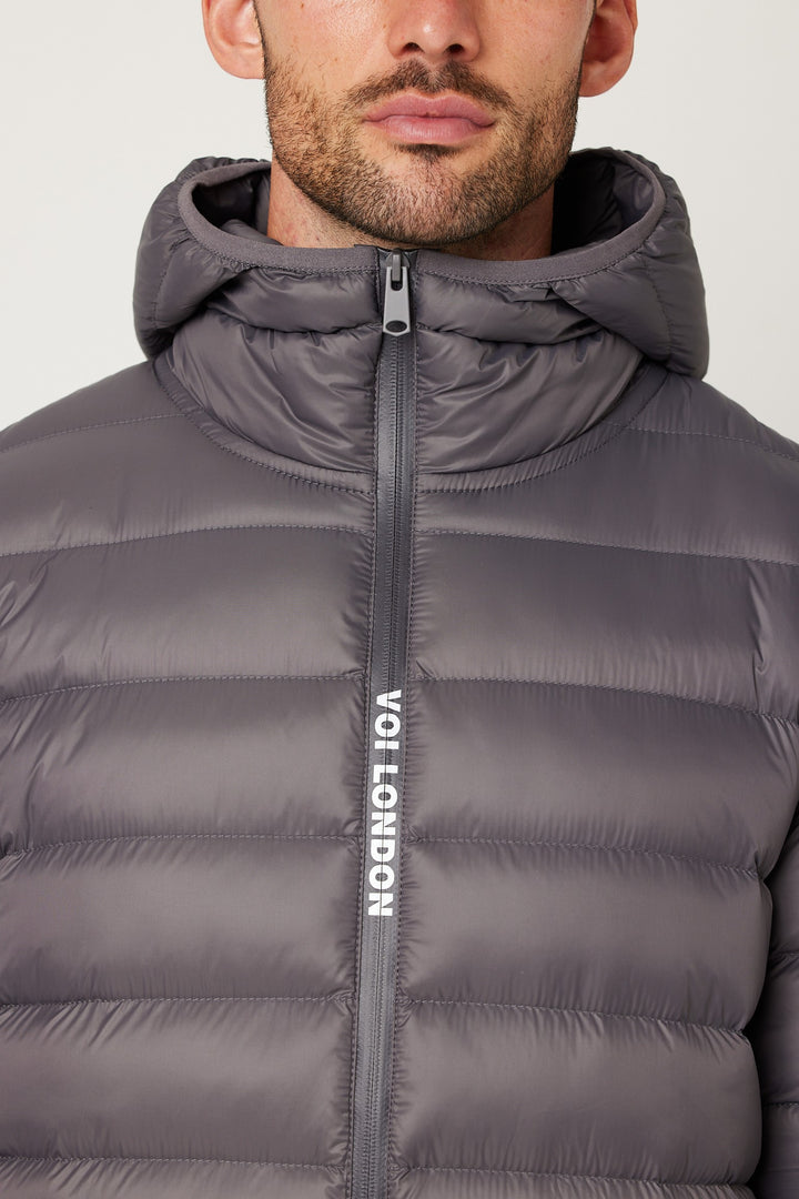 Holford Puffer Jacket - Grey