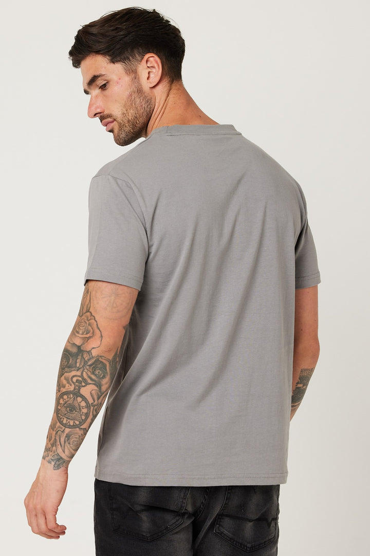 Sutherland Slim Fit 100% Cotton T-Shirt - Dark Grey