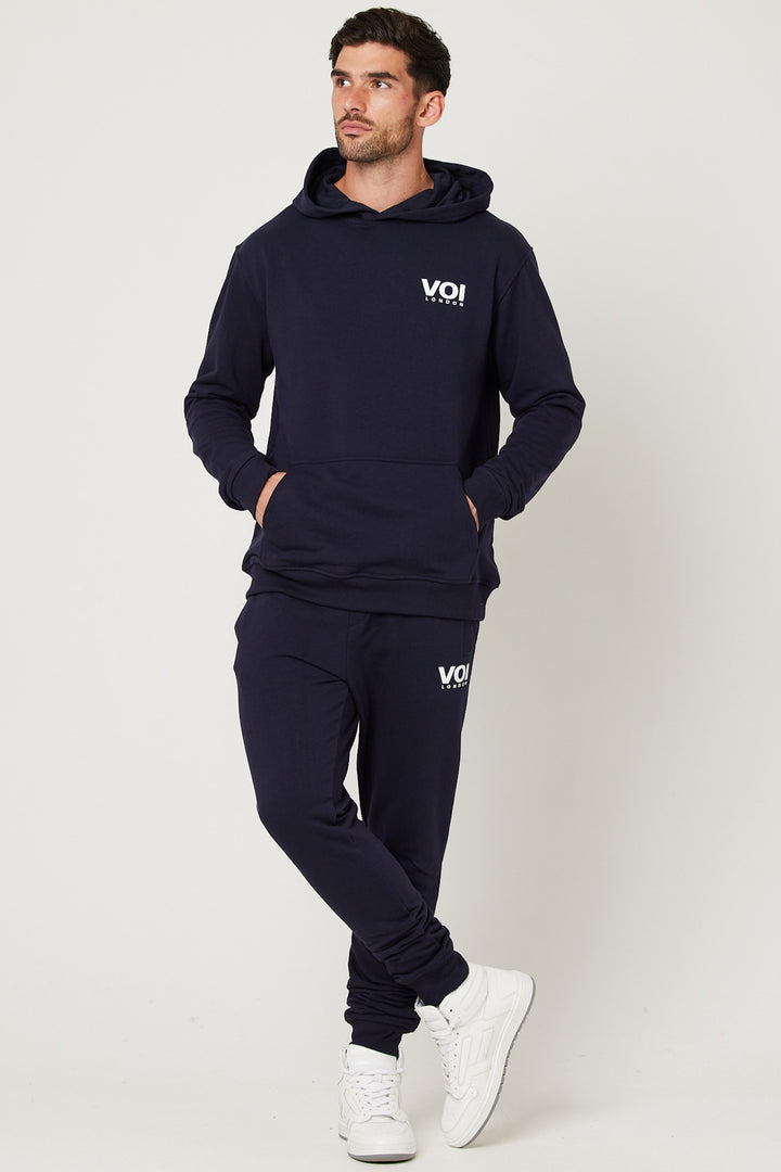 Eastbrook Fleece Tracksuit - Navy