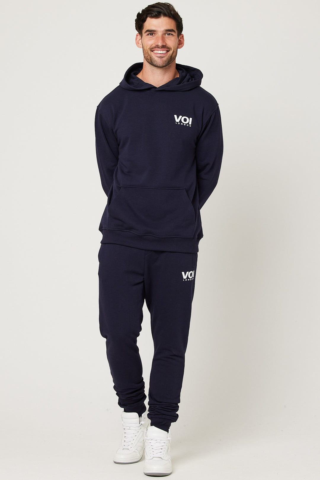 Eastbrook Fleece Tracksuit - Navy