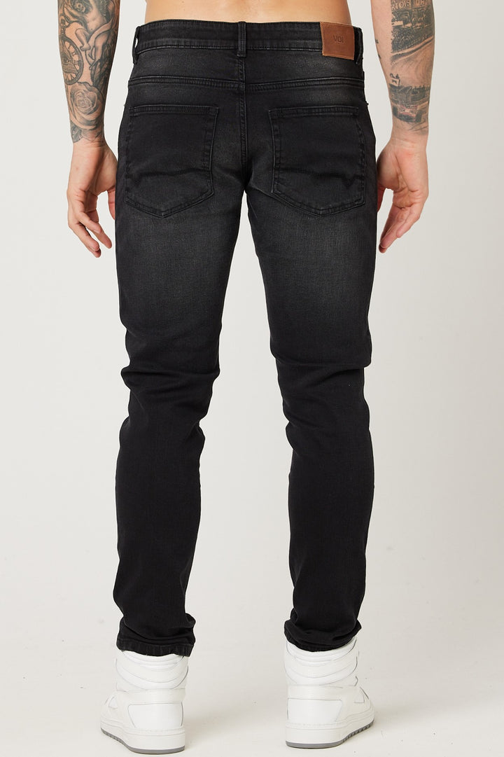 Monthope Tapered Jeans - Black