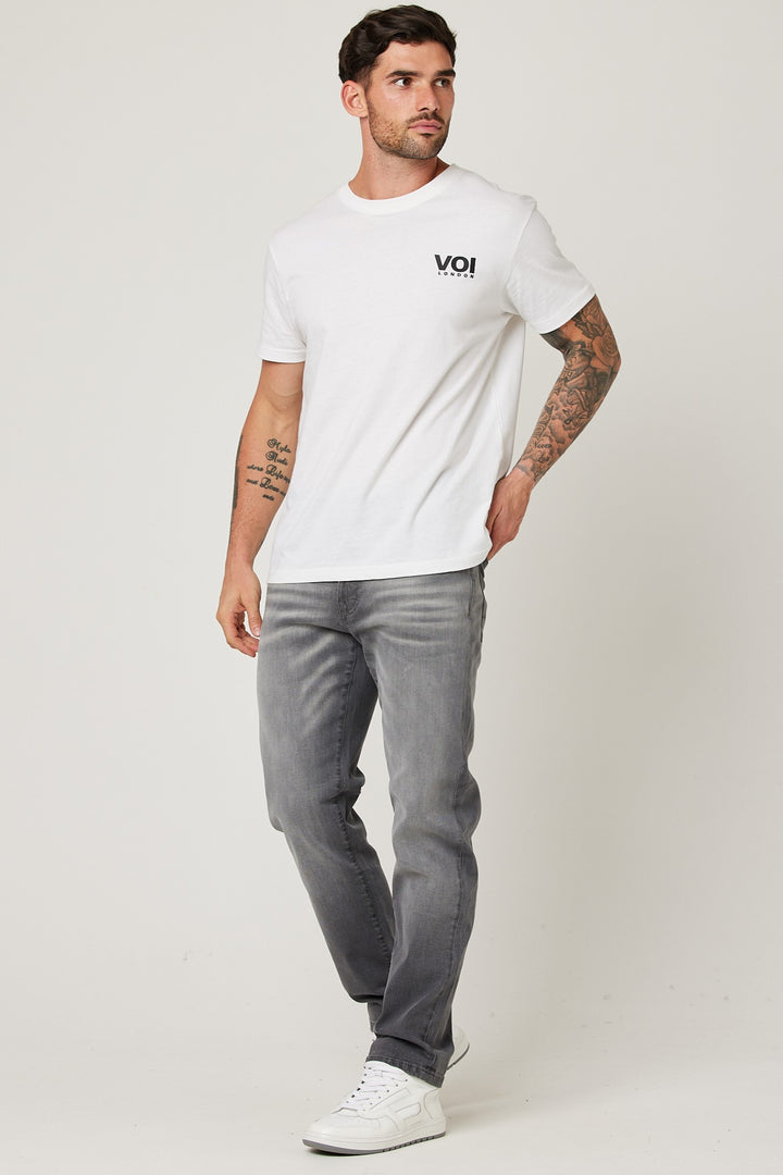 Parkgate Original Straight Jeans - Grey