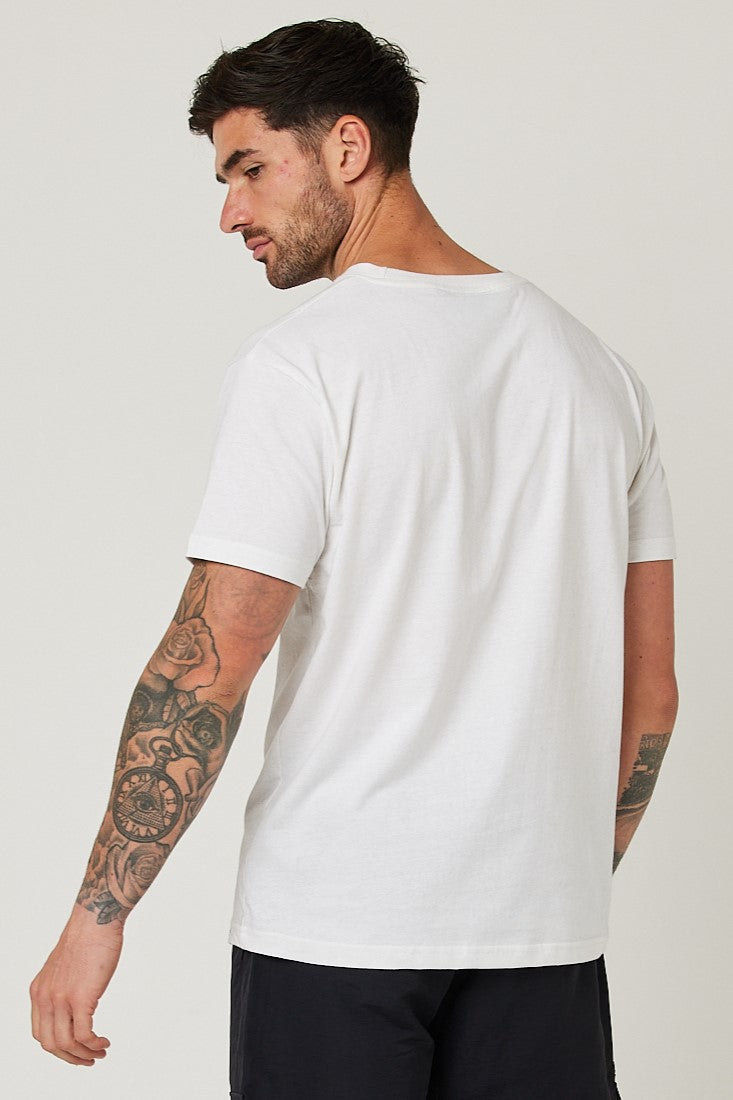 Sutherland Slim Fit 100% Cotton T-Shirt - White