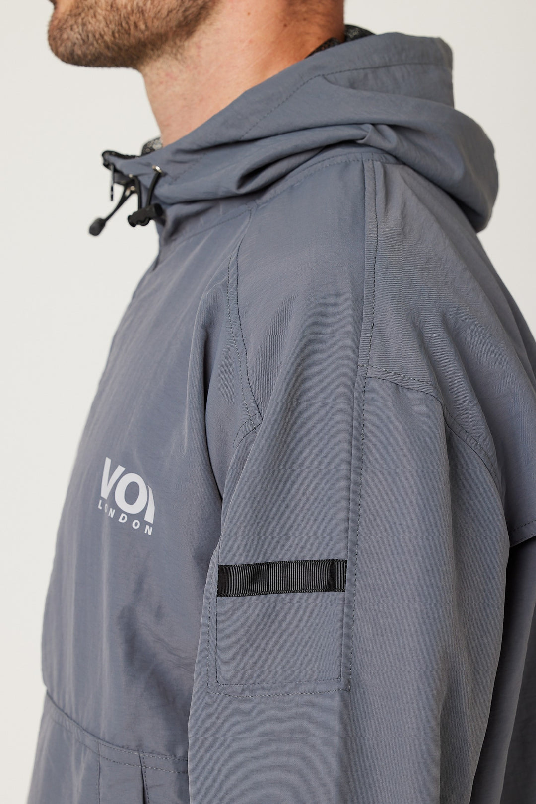 Tech Woven Cargo Tracksuit - Dark Grey