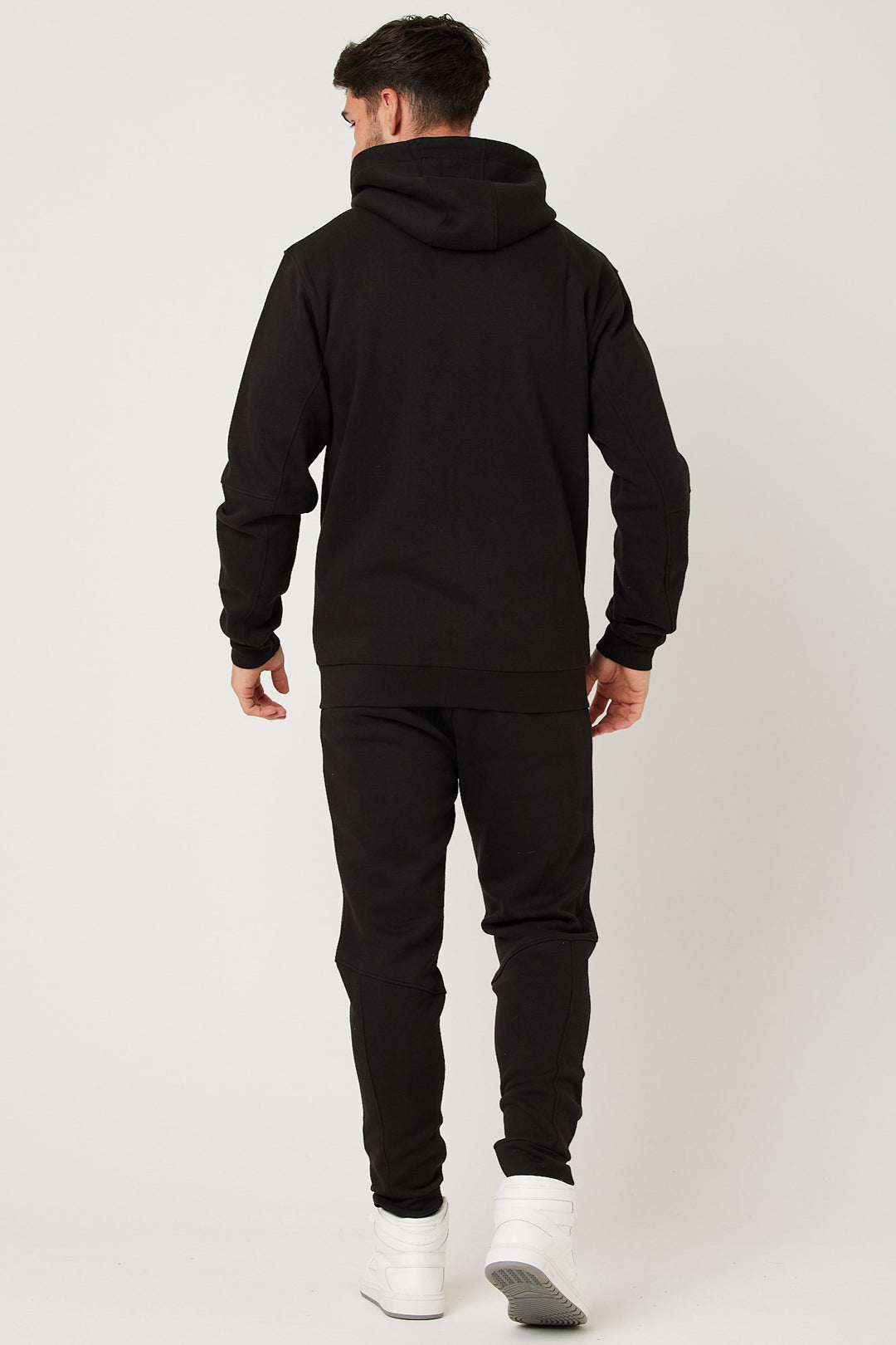 Harley Street Fleece Tracksuit - Black