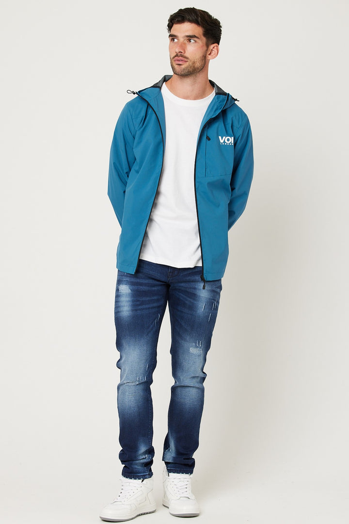 Padbury Tech Woven Jacket - Blue