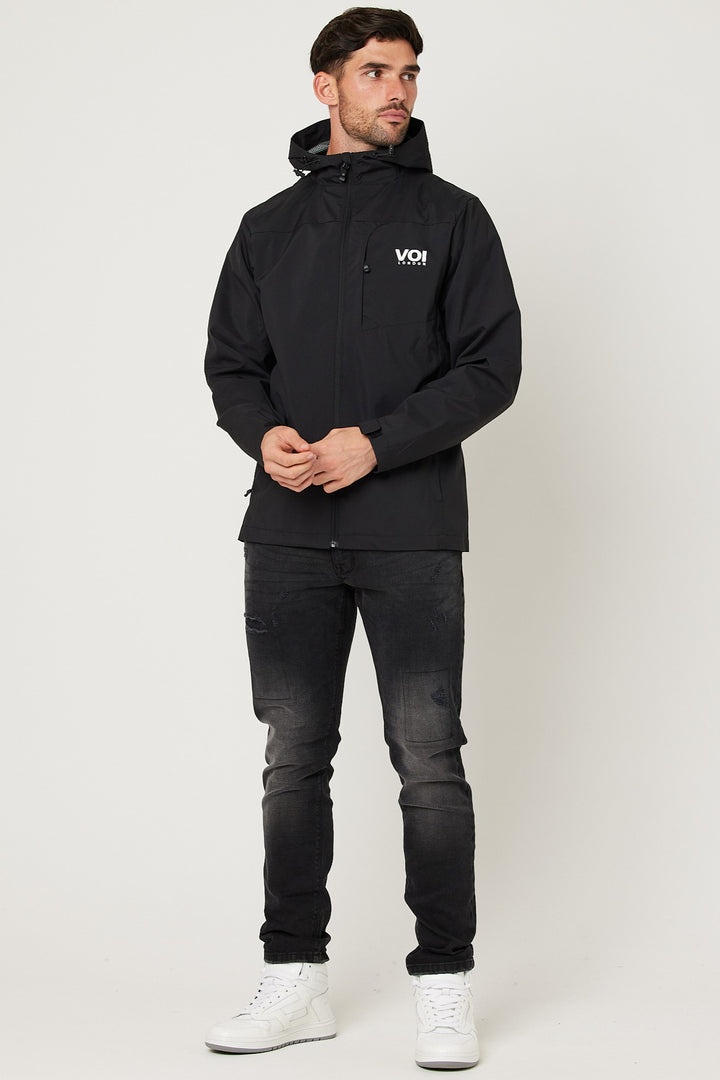 Padbury Tech Woven Jacket - Black