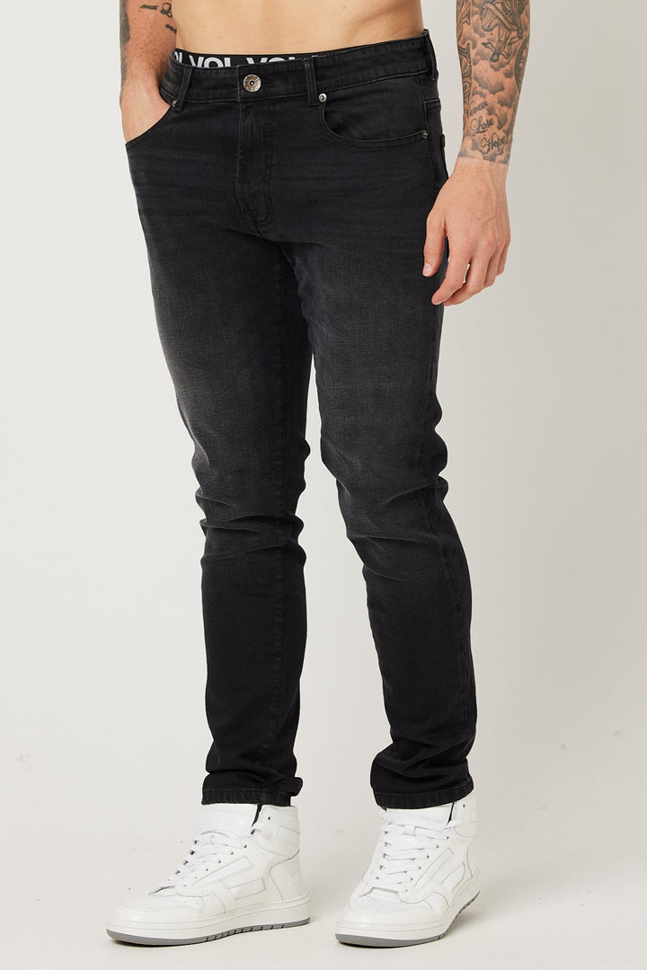 Hamilton Tapered Jeans - Black