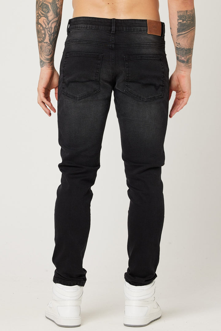 Hamilton Tapered Jeans - Black