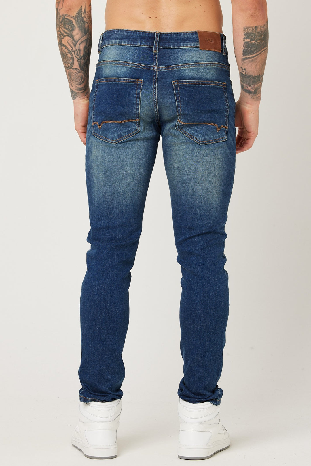 Hamilton Tapered Jeans - Dark Blue