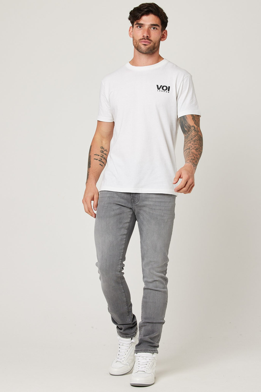 Hamilton Tapered Jeans - Grey