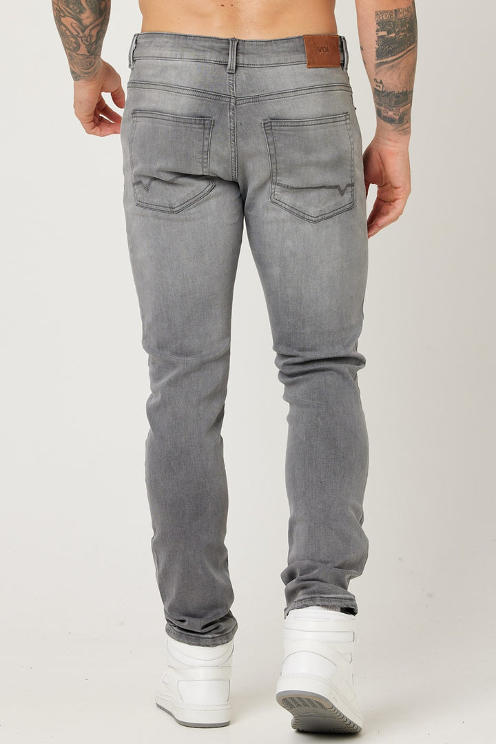 Hamilton Tapered Jeans - Grey