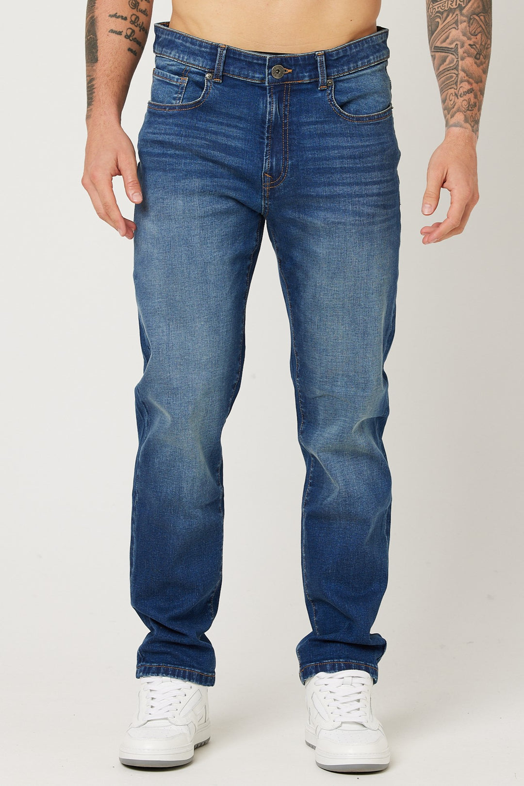 Howland Original Straight Jeans - Blau