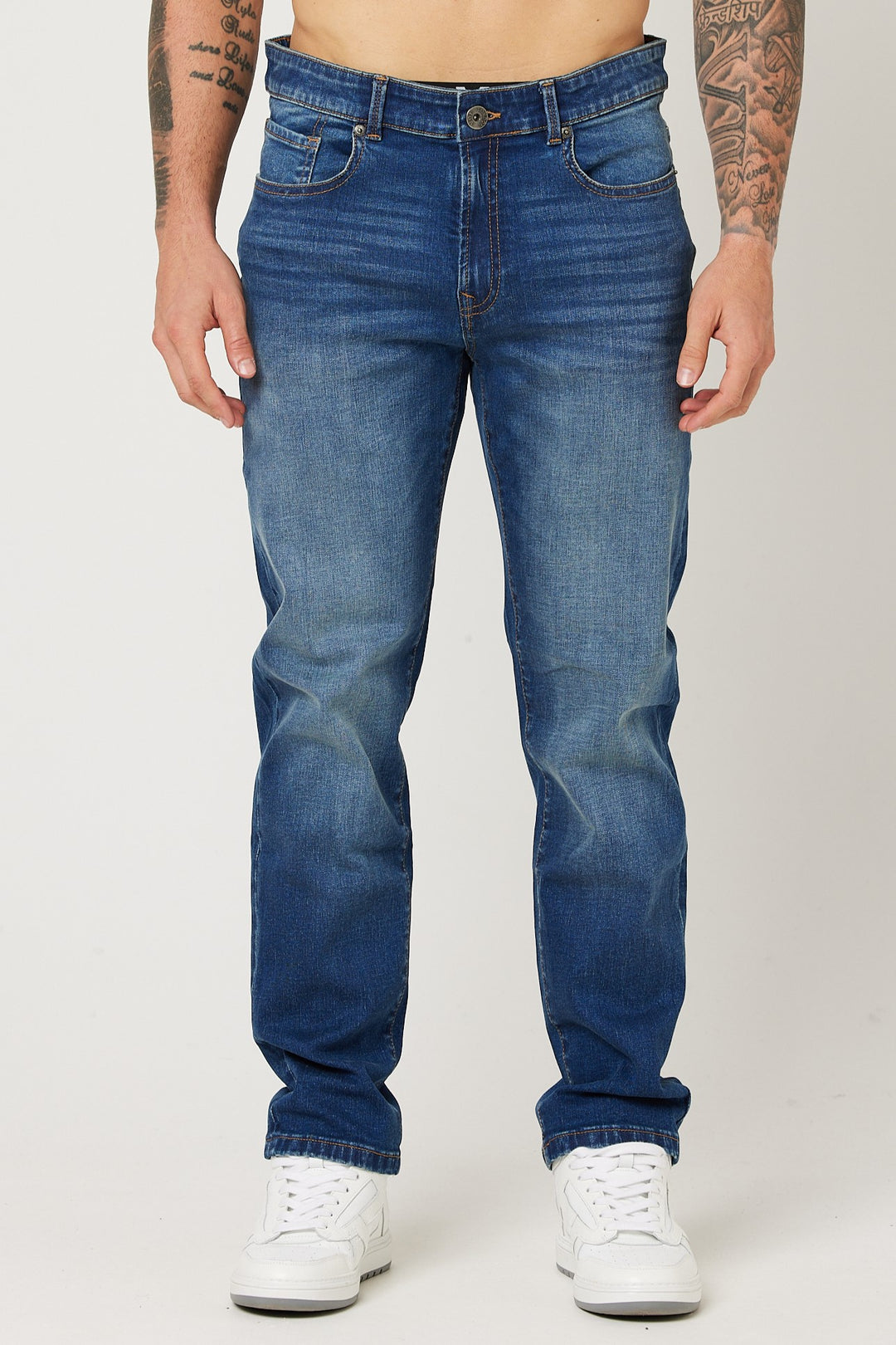 Howland Original Straight Jeans - Blau