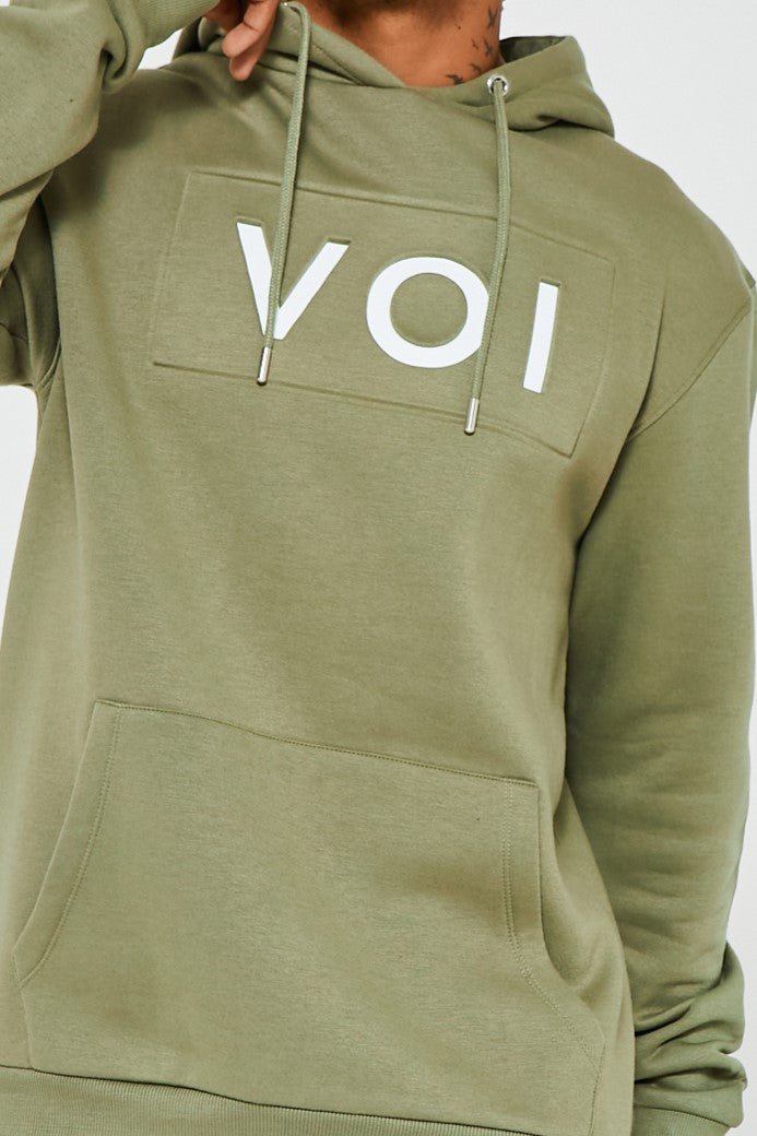 Khaki ivy park on sale hoodie