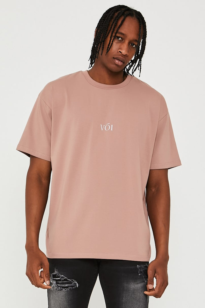 James Street Oversized T-Shirt - Mauve