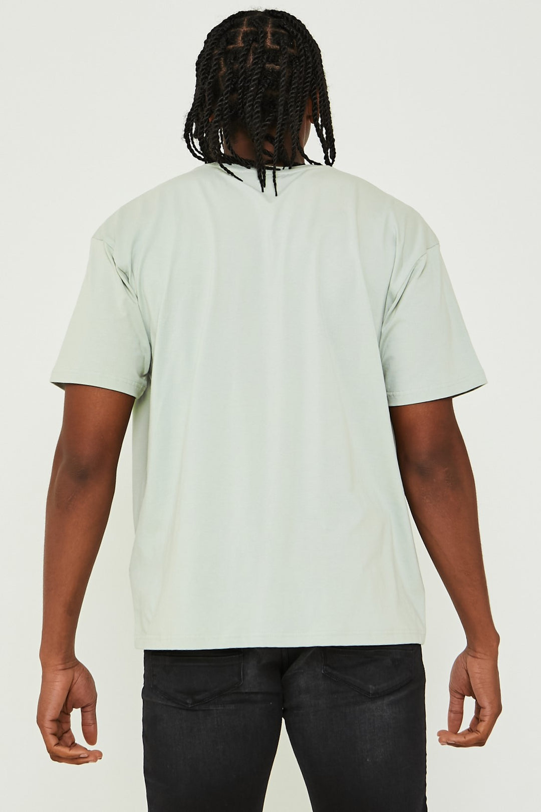 James Street Oversized T-Shirt - Blassgrün