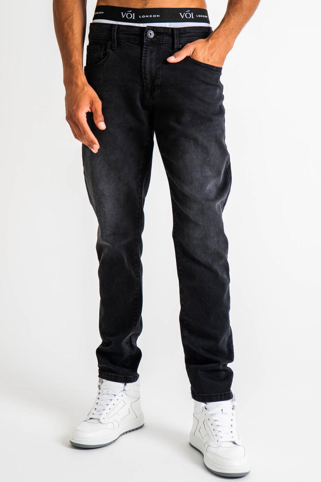 Hamilton Tapered Jeans - Black