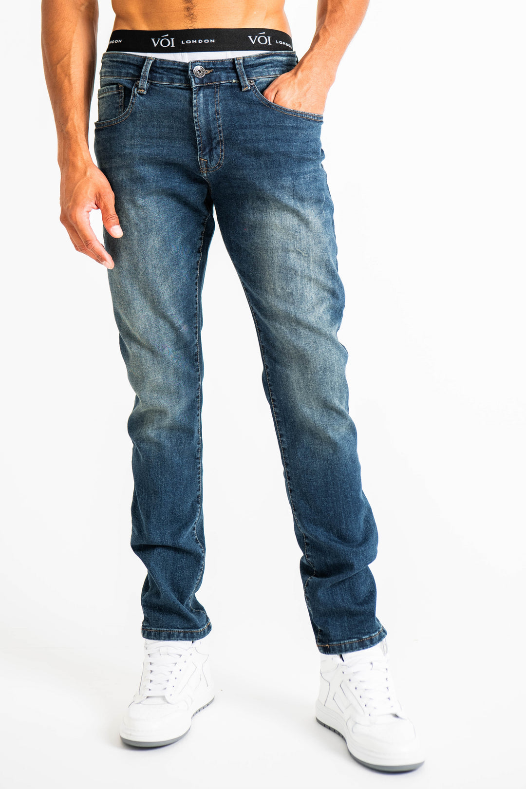 Hamilton Tapered Jeans - Dunkelblau