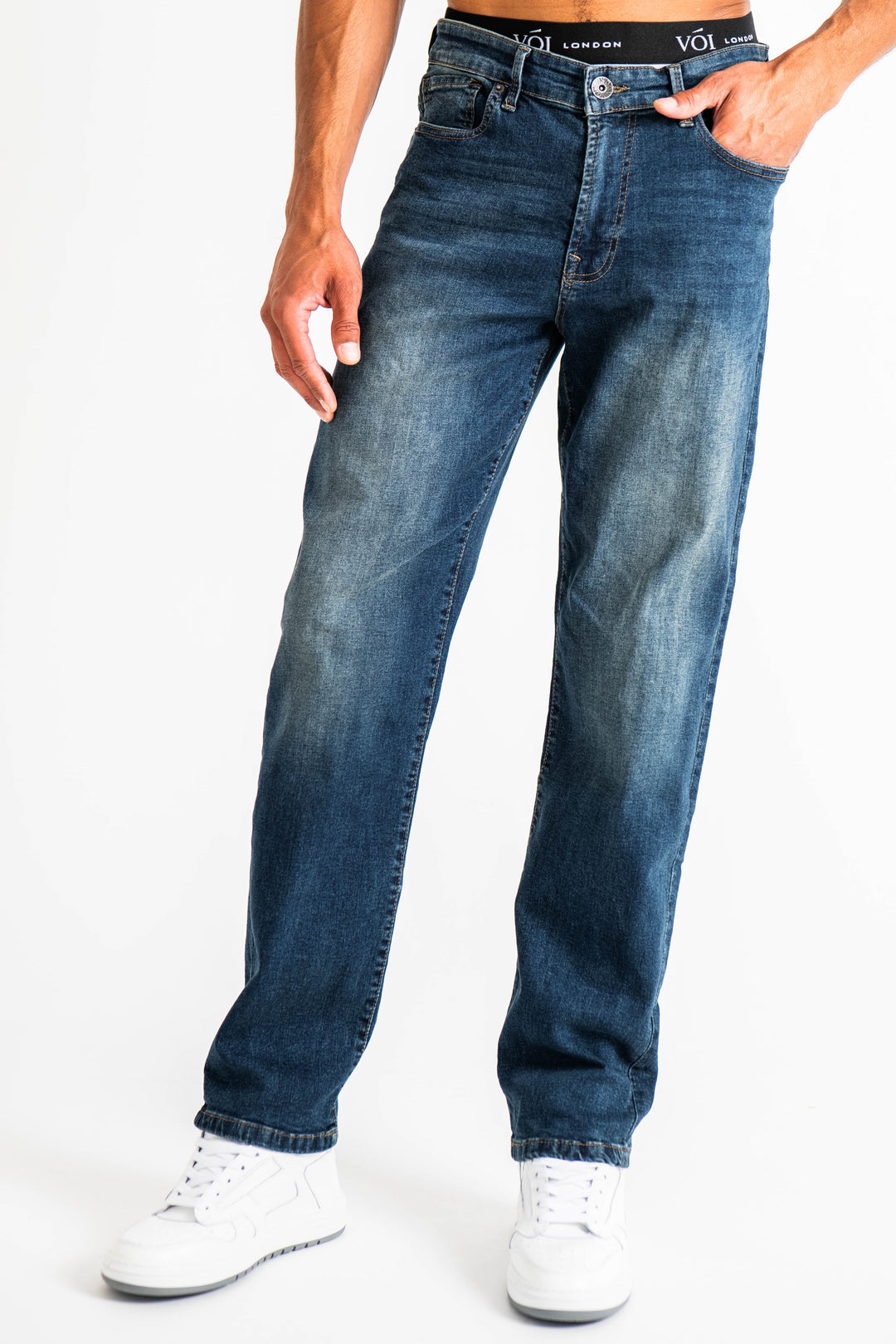 Howland Original Straight Jeans - Blau