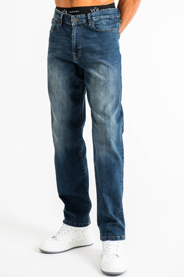 Howland Original Straight Jeans - Blau