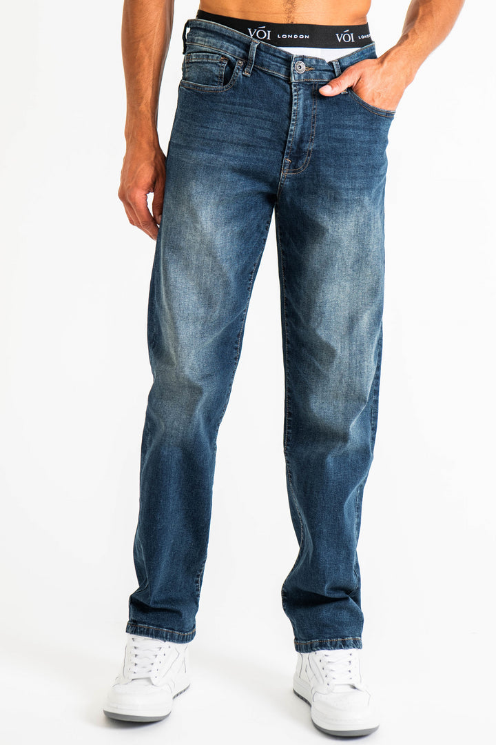 Howland Original Straight Jeans - Blau