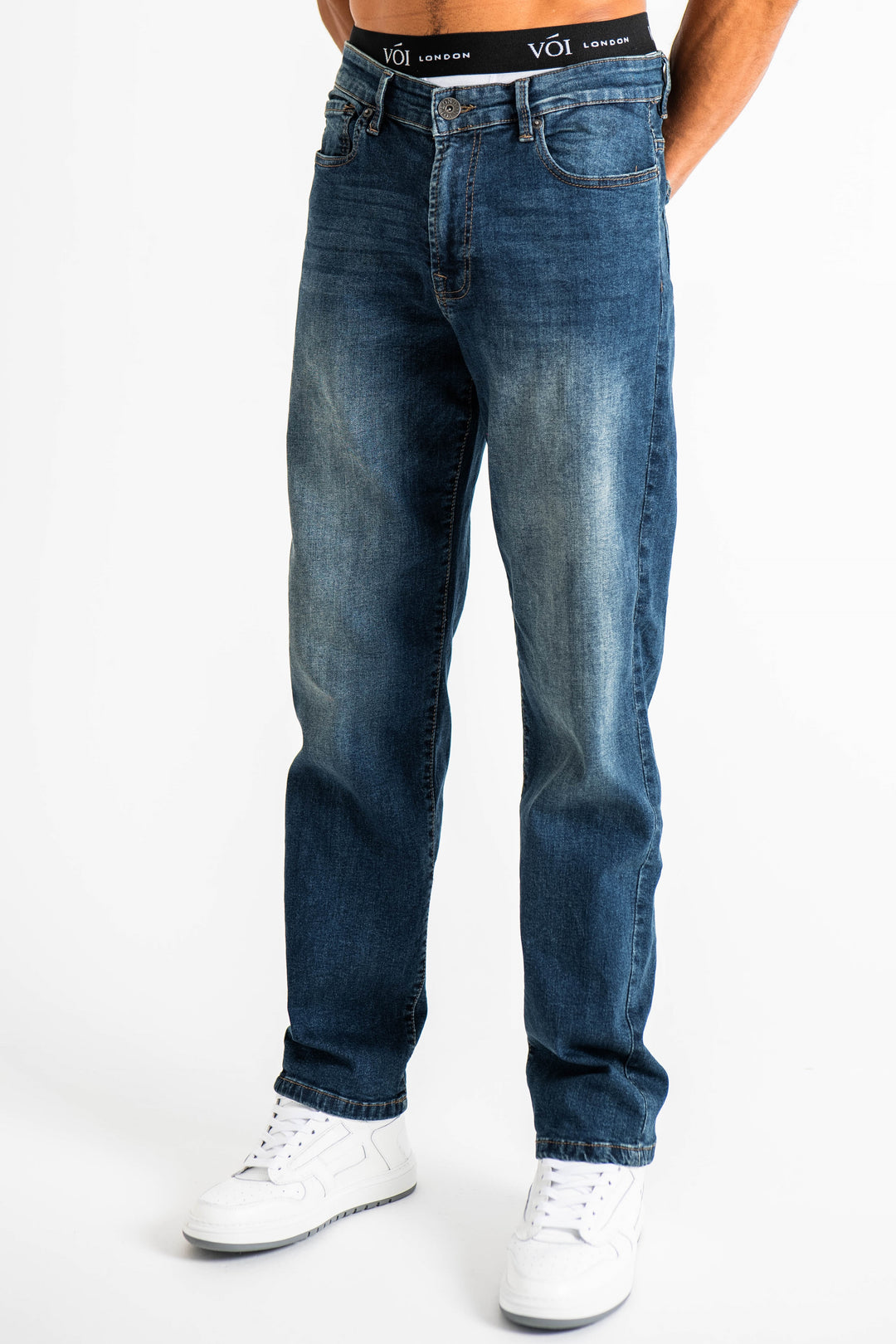 Howland Original Straight Jeans - Blau