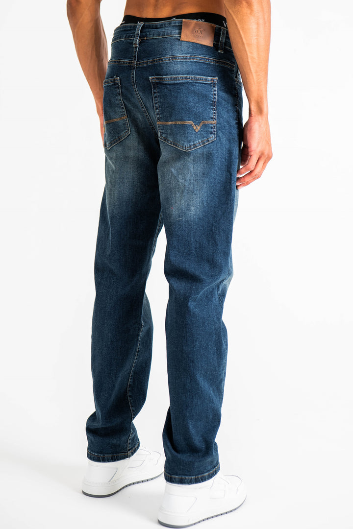 Howland Original Straight Jeans - Blau