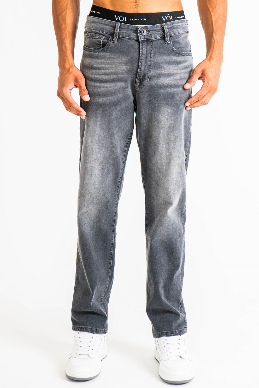 Howland originele rechte jeans - grijs