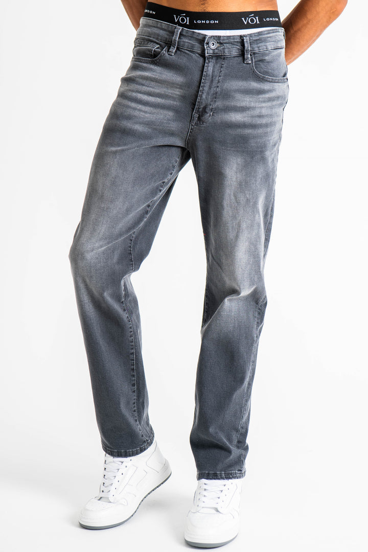 Howland originele rechte jeans - grijs