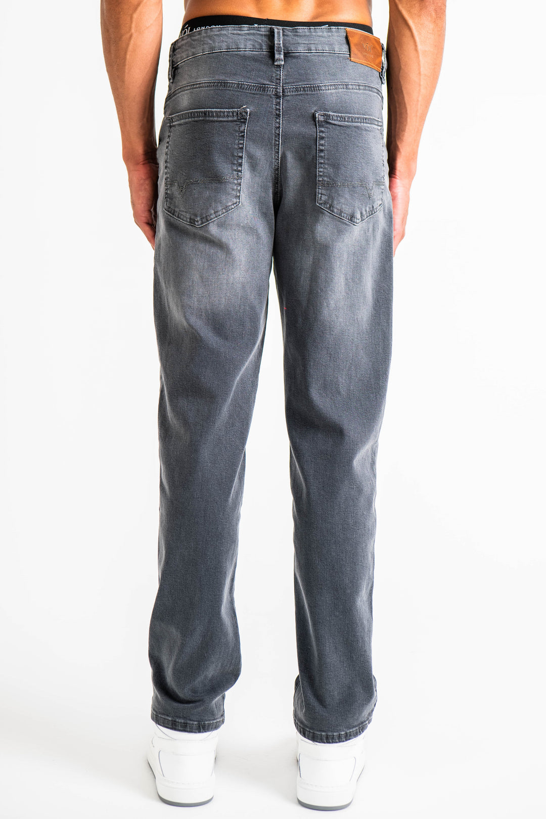 Howland originele rechte jeans - grijs