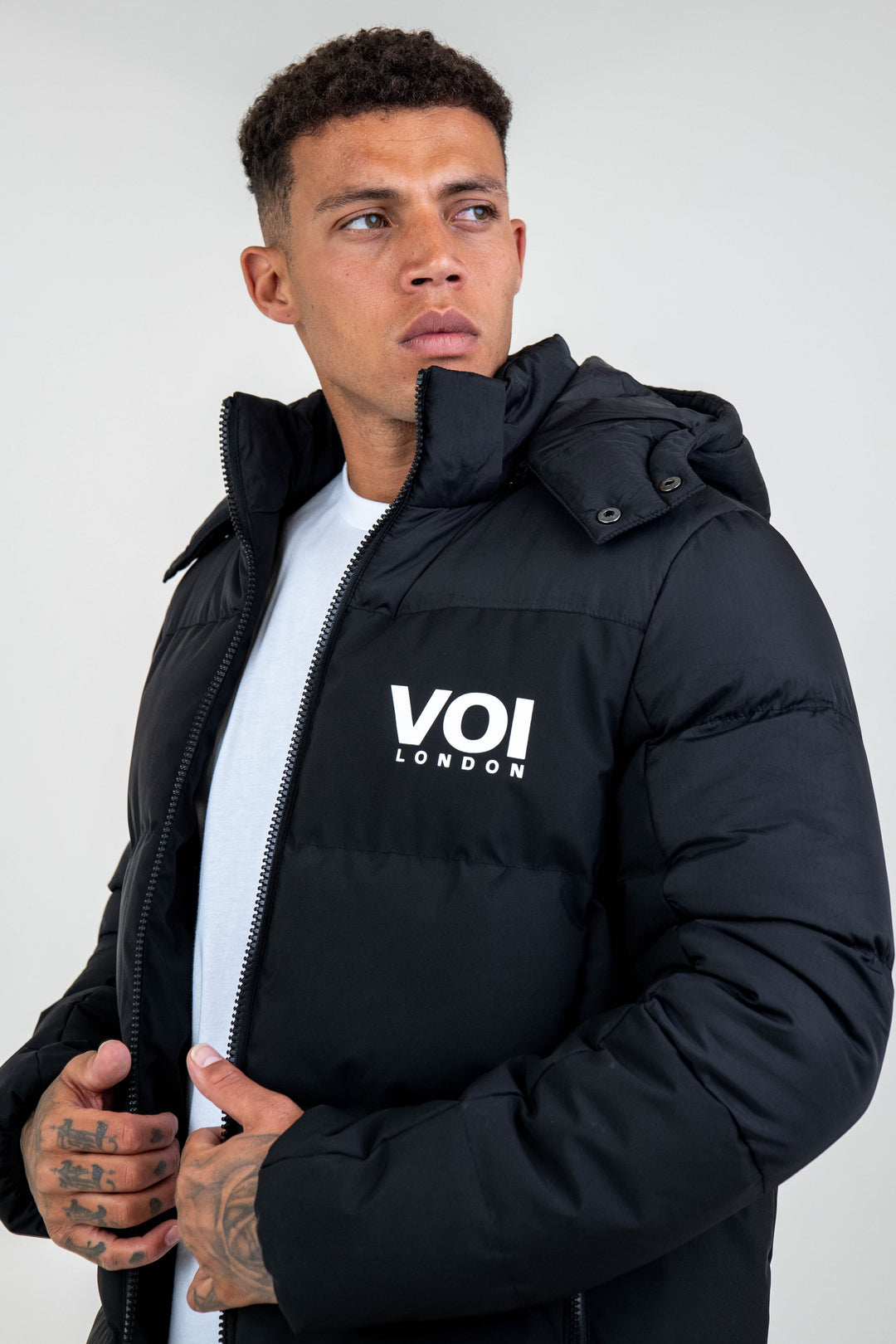 Downsbury Puffer Jacket - Black