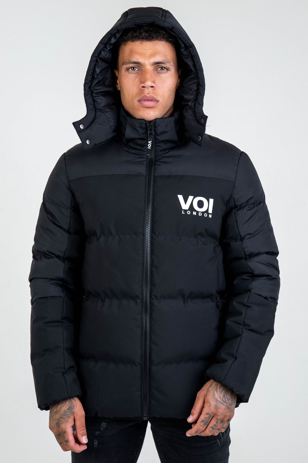 Downsbury Puffer Jacket - Black