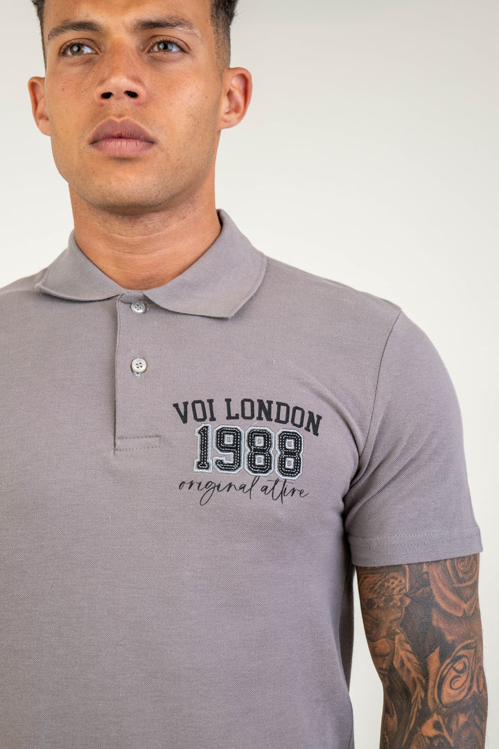 Chatsworth Polo Shirt - Dark Grey