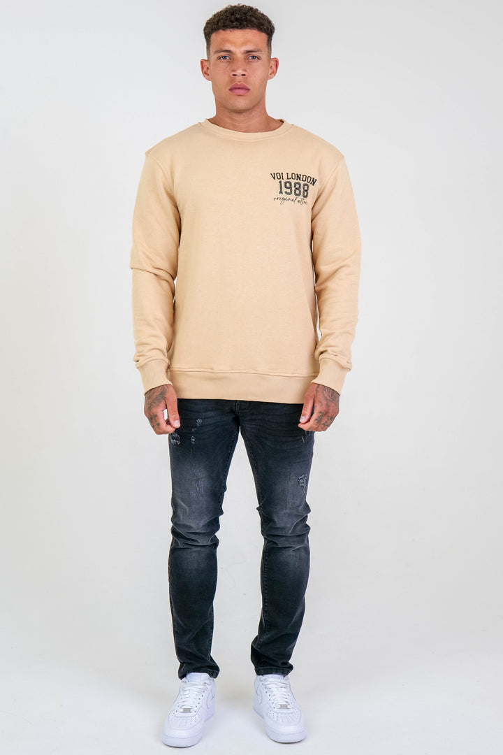 Andalusië sweatshirt met ronde hals