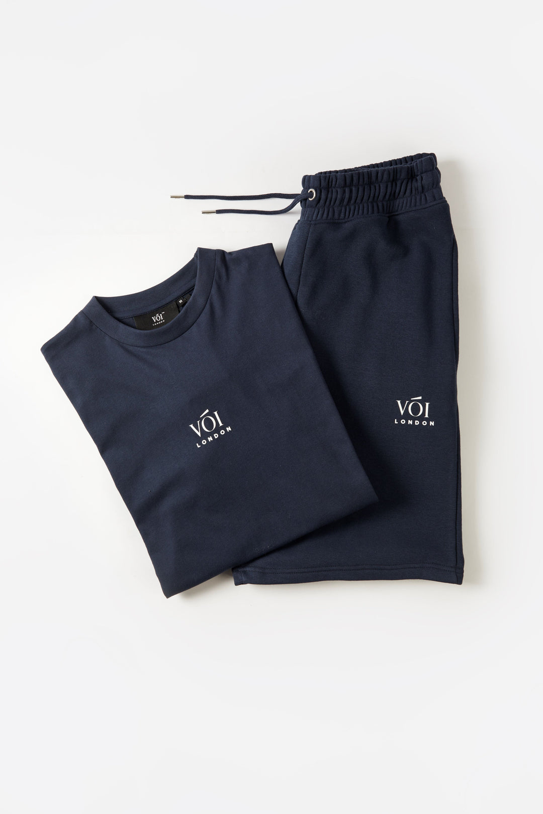 Broadwick T-Shirt & Shorts Set - Navy